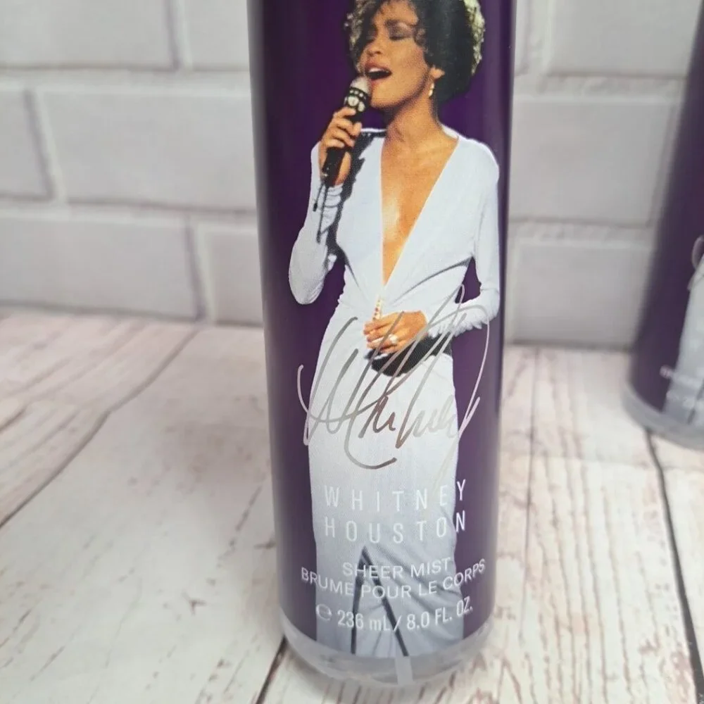 2X, Scent Beauty Whitney Houston Sheer Mist 8 fl. Oz. Limited Edition Body Spray